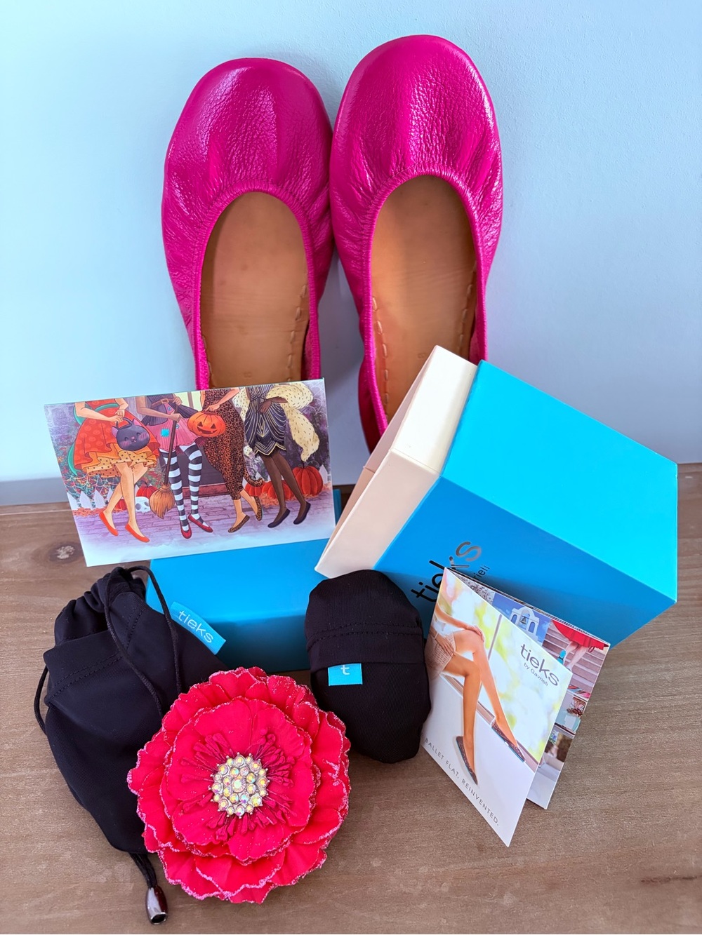 Tieks Fuchsia | size 8 - Picture 9 of 9